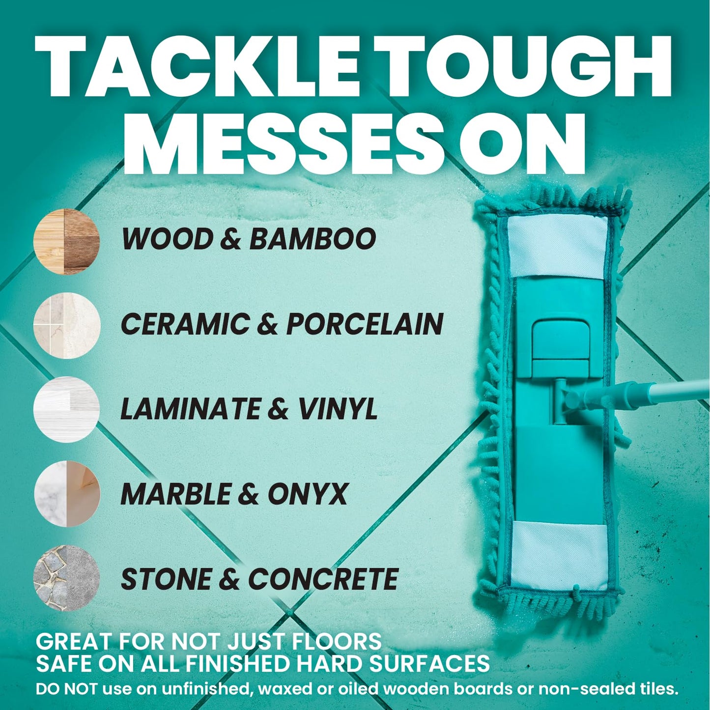 Uncle Todd's 2-Pack Ultra Concentrated Floor Cleaner For Mopping: 60 Natural, 100% Dissolvable Sheets for Mopping – Hardwood & Wood Floor Cleaner with Filth-Fighting Enzymes, Plastic-Free Packaging