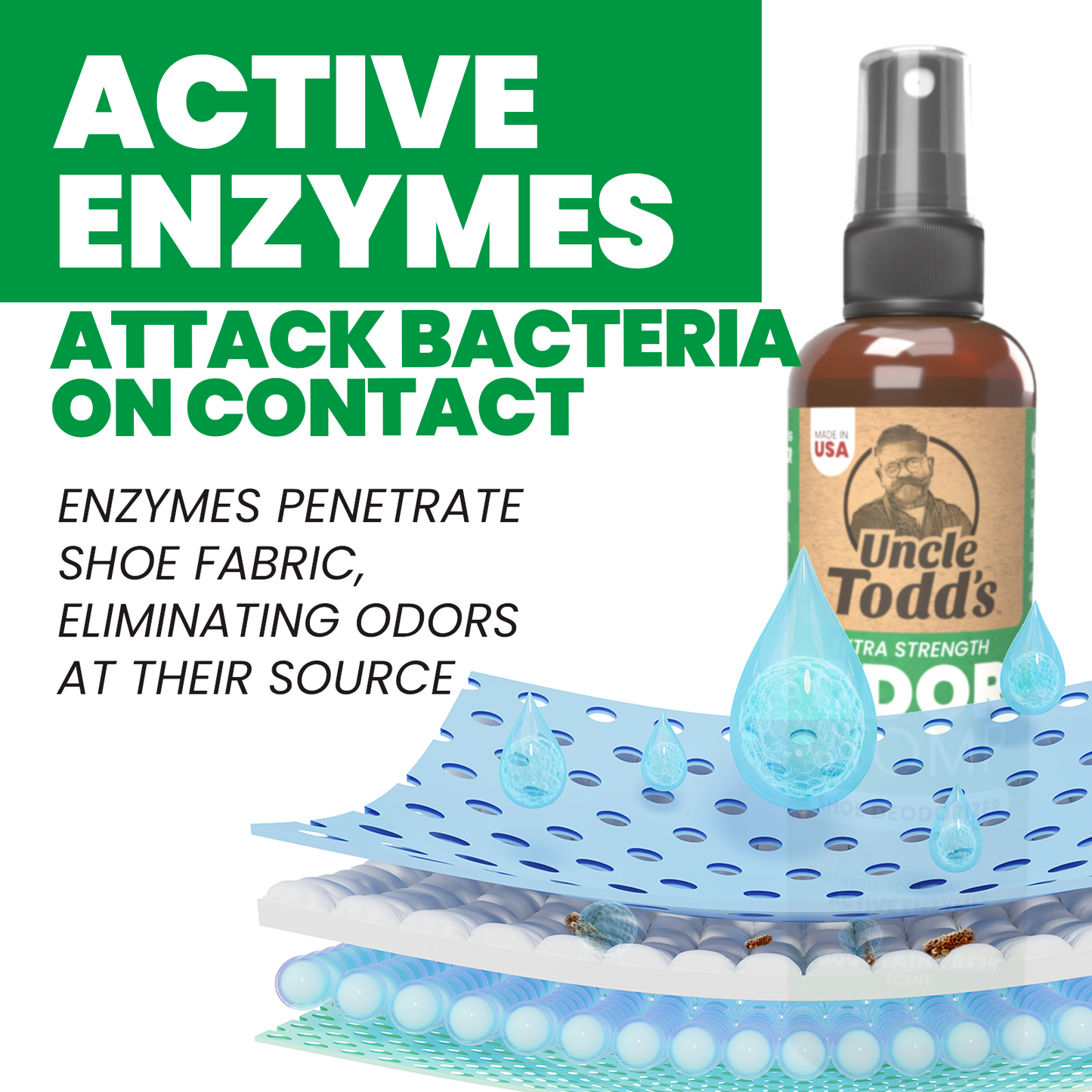 Odor Stomp Shoe Deodorizer - Mountain Fresh