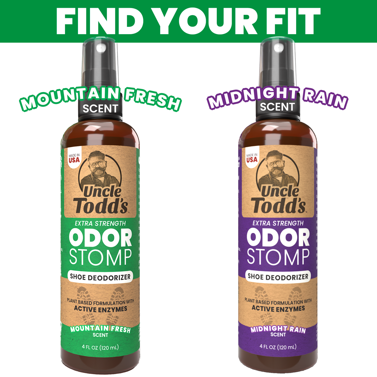 Odor Stomp Shoe Deodorizer - Mountain Fresh