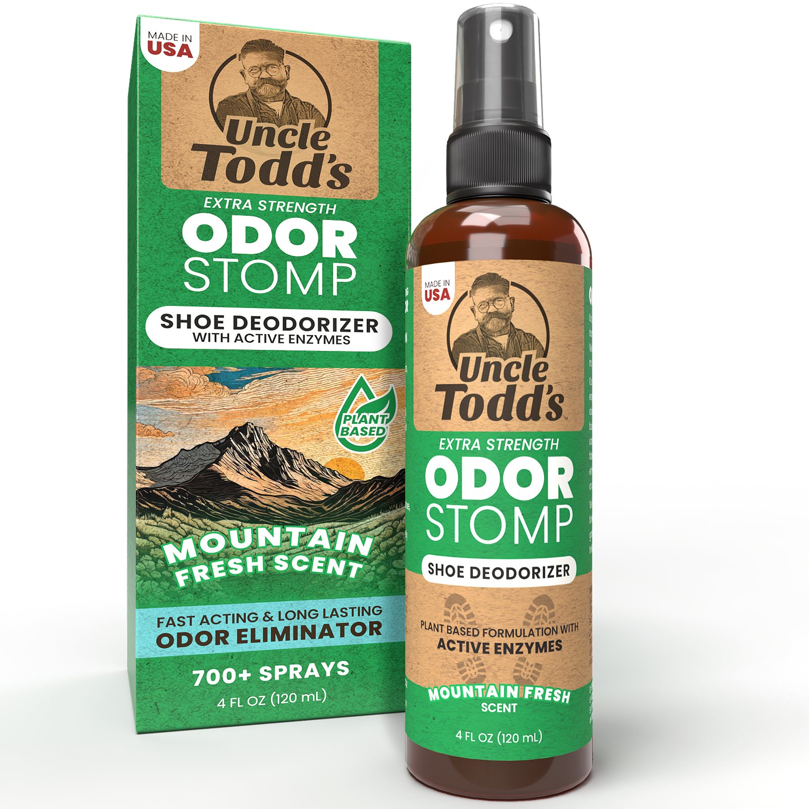 Odor Stomp Shoe Deodorizer Mountain Fresh