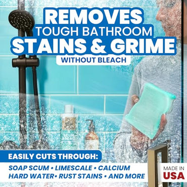 Uncle Todd's Scum & Scale Bathroom Cleaner Hard Water Stain & Soap Scum Remover