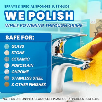 Uncle Todd's Scum & Scale Bathroom Cleaner Hard Water Stain & Soap Scum Remover