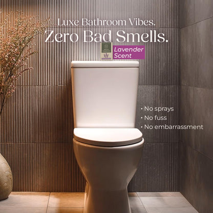 Sheet Happens Pre-Poo Toilet Sheets, Lavender Field Scent, 2 Pack, 40 Dissolvable Odor Stopping Sheets, Septic Safe