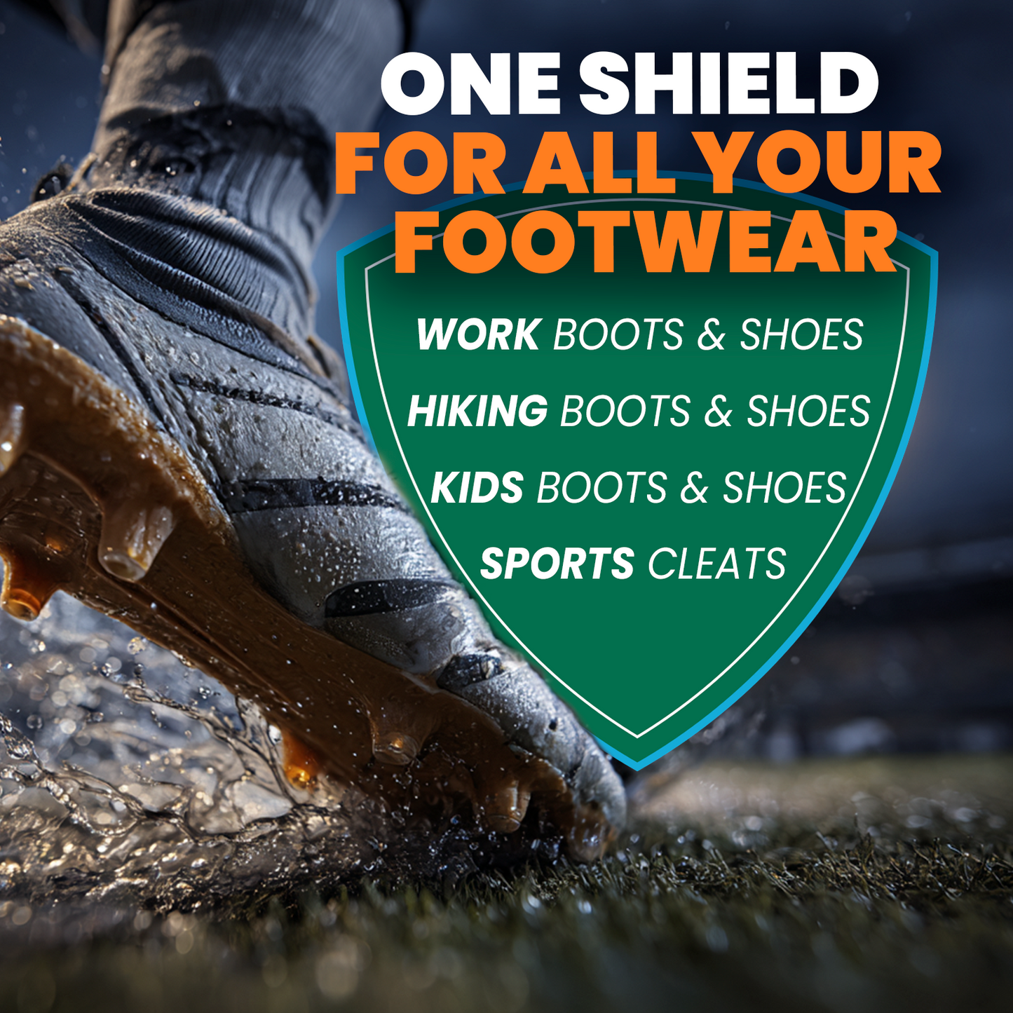 Uncle Todd's Shoe Protector Spray - Water & Stain Repellent - 6oz Non-Aerosol Suede Protector Spray - Protects Leather, Suede & Nubuck - Shields Against Water, Rain & Spills - Safe on All Colors