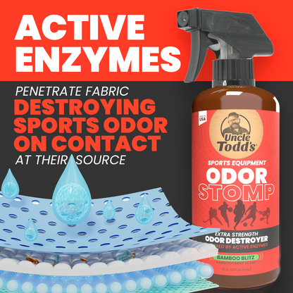 Odor Stomp Sports Equipment Odor Eliminator & Deodorizer