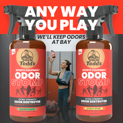 Odor Stomp Sports Equipment Odor Eliminator & Deodorizer