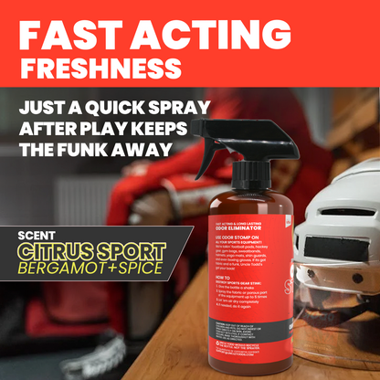 Odor Stomp Sports Equipment Odor Eliminator & Deodorizer